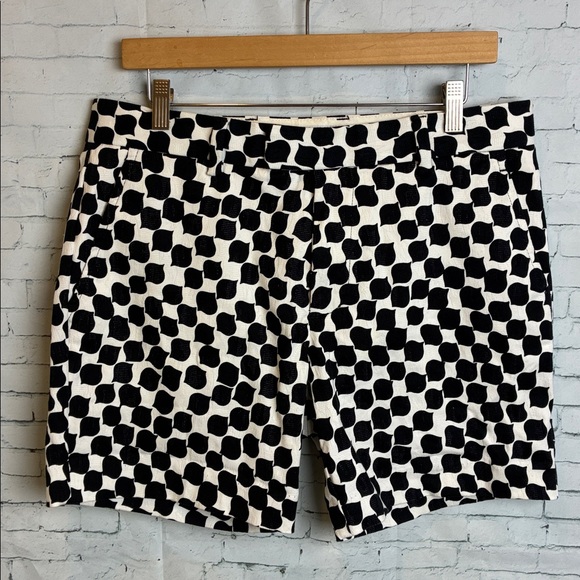Mr Turk Other - Mr Turk Shorts Black & White Mod Geometric Pattern 32” 6” Inseam Resort Preppy